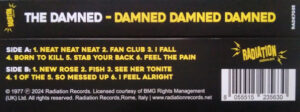 The Damned – Damned Damned Damned (Cassette Tape)