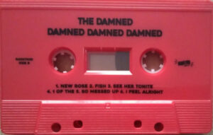 The Damned – Damned Damned Damned (Cassette Tape)