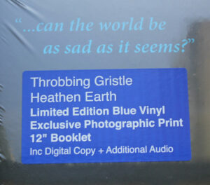 Throbbing Gristle / Heathen Earth (The Live Sound Of T.G.) (Vinyl LP)