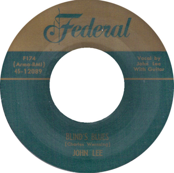 John Lee – Blind's Blues b/w Down At The Depot (7" Vinyl)