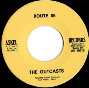 The Outcasts – I'm In Pittsburgh (And It's Raining) (7" Vinyl)