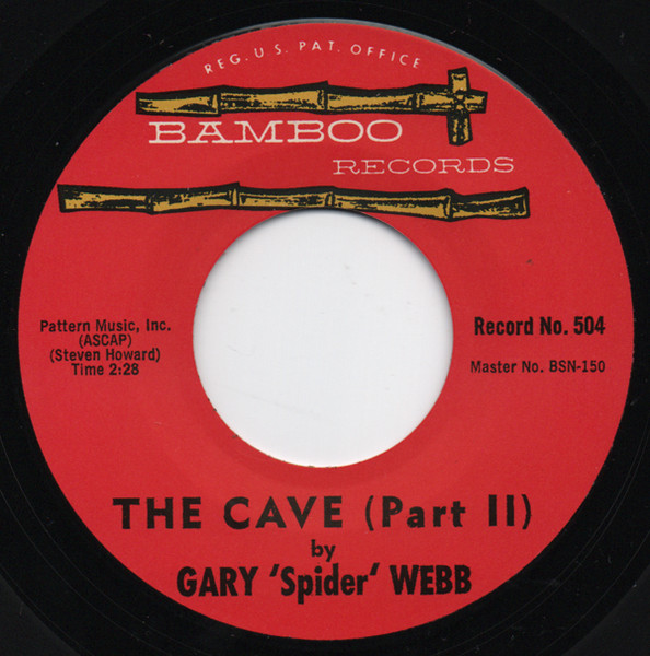 Gary 'Spider' Webb / The Cave Part 1 & 2 (7" Vinyl)