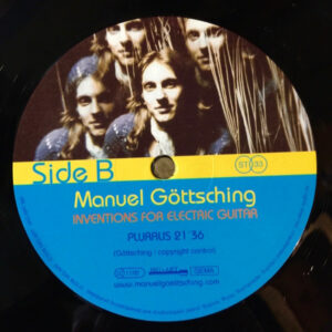 Manuel Göttsching / Inventions For Electric Guitar (Vinyl LP)